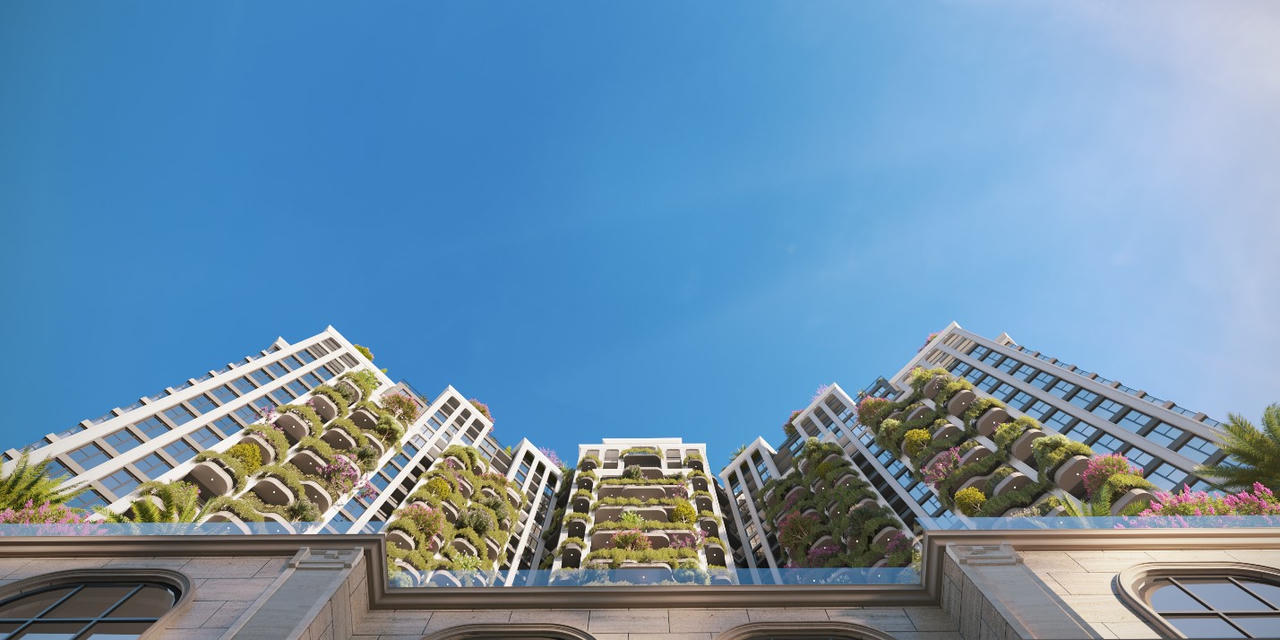 Kỉ lục toà tháp xanh có mật độ sân vườn trên cao cao nhất Việt Nam