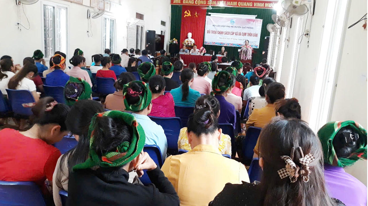 Hành trình nâng cao quyền năng phụ nữ và trẻ em trong Dự án 8 tại Quế Phong