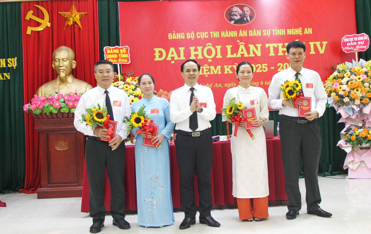 Đảng bộ Cục THADS Nghệ An: Bản lĩnh, đổi mới, quyết tâm vì mục tiêu chính trị nhiệm kỳ mới