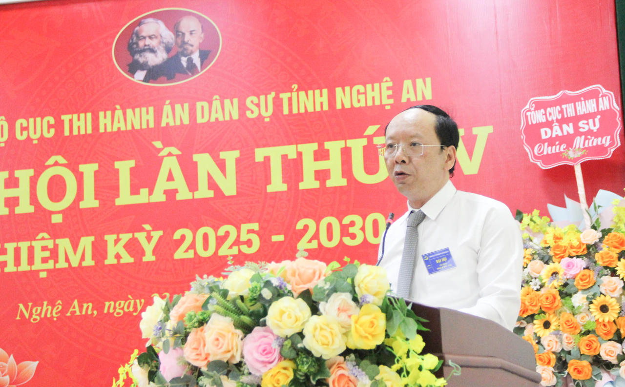 Đảng bộ Cục THADS Nghệ An: Bản lĩnh, đổi mới, quyết tâm vì mục tiêu chính trị nhiệm kỳ mới