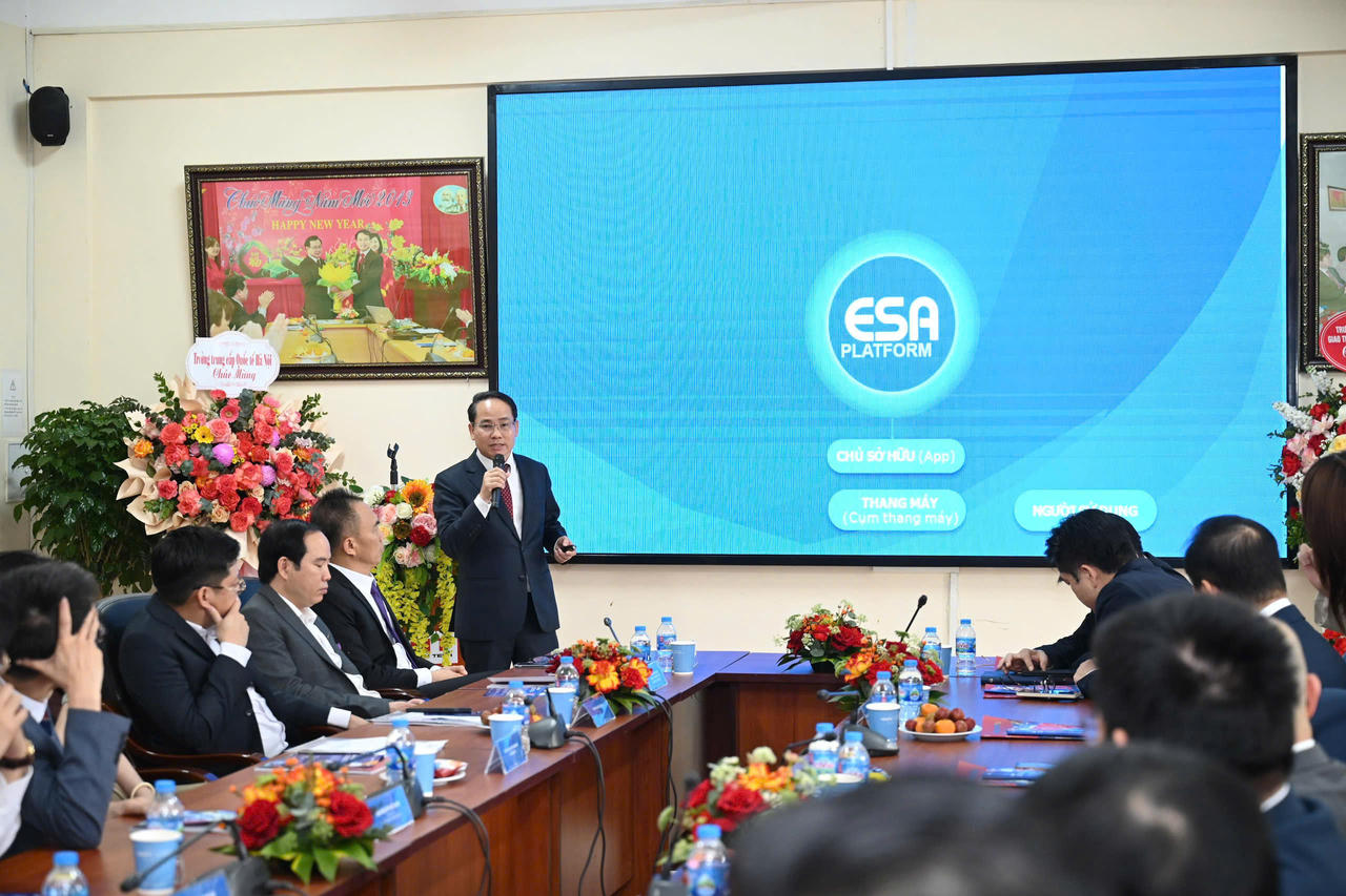 Lễ ra mắt Trung tâm Đào tạo Thang máy - Kiến tạo tương lai ngành Thang máy