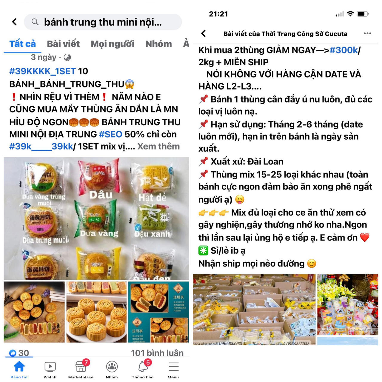 "Bát nháo" thị trường bánh Trung thu giữa mùa dịch