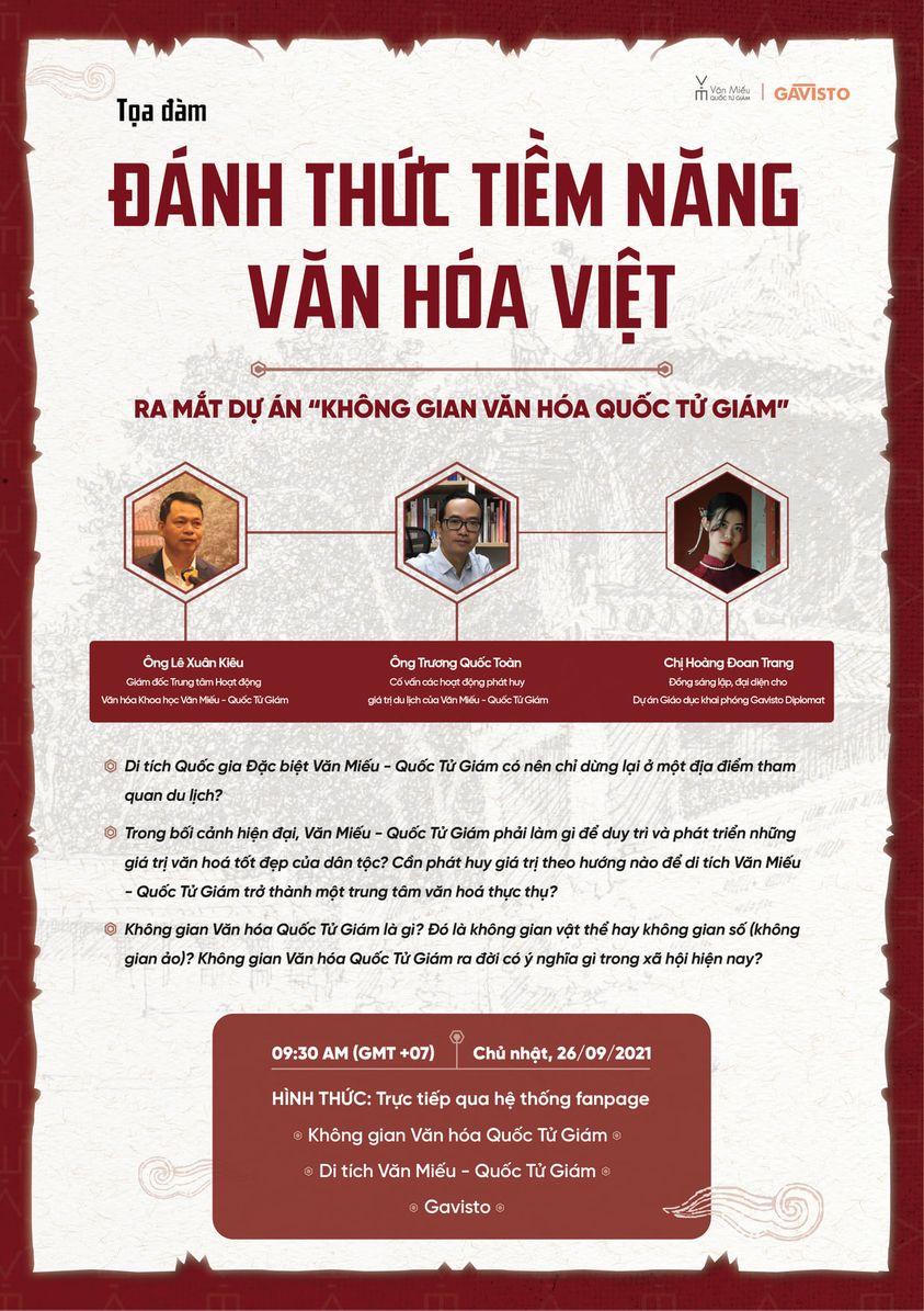 Đánh thức giá trị không gian văn hóa Văn Miếu - Quốc Tử Giám 