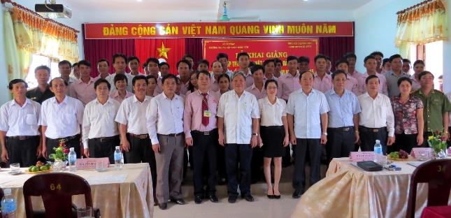 Khai giảng lớp Trung cấp Luật chính quy đầu tiên trên quê hương Đại tướng Võ Nguyên Giáp