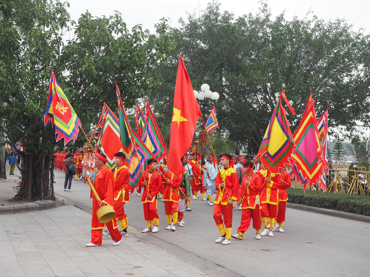 Đền Trần trước ngày “khai ấn” xuân Quý Mão 2023.