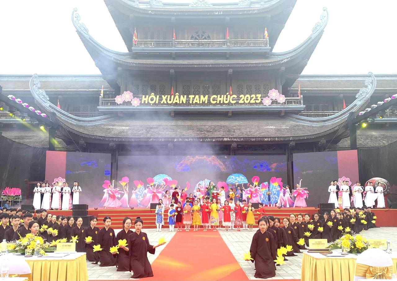 Khai hội Xuân chùa Tam Chúc Quý Mão 2023