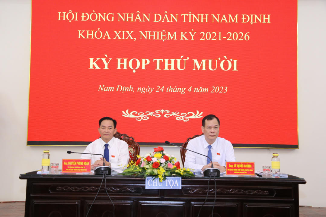 Nam Định: Tổ chức Kỳ họp thứ 10 HĐND khóa XIX