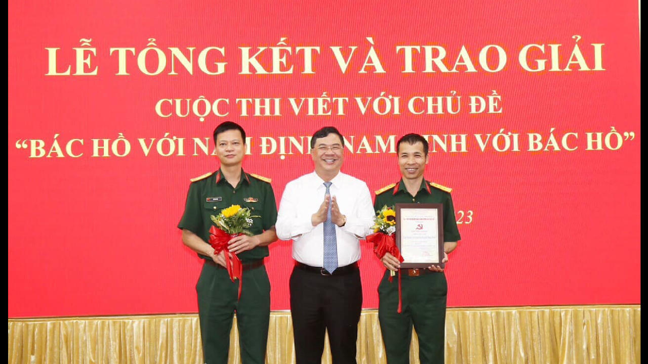 Tổ chức thành công cuộc thi viết về 'Bác Hồ với Nam Định, Nam Định với Bác Hồ'