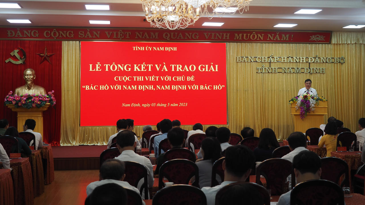 Tổ chức thành công cuộc thi viết về 'Bác Hồ với Nam Định, Nam Định với Bác Hồ'