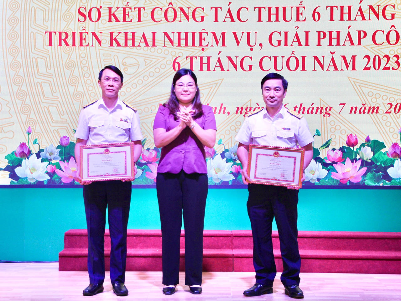 Cục Thuế tỉnh Nam Định có 4 khoản thu vượt dự toán Trung ương giao