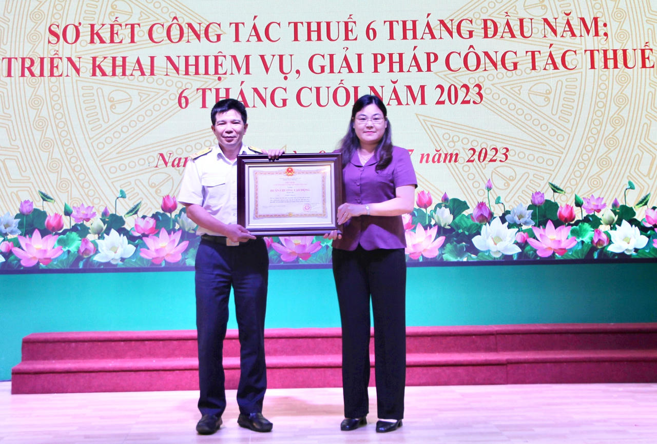 Cục Thuế tỉnh Nam Định có 4 khoản thu vượt dự toán Trung ương giao