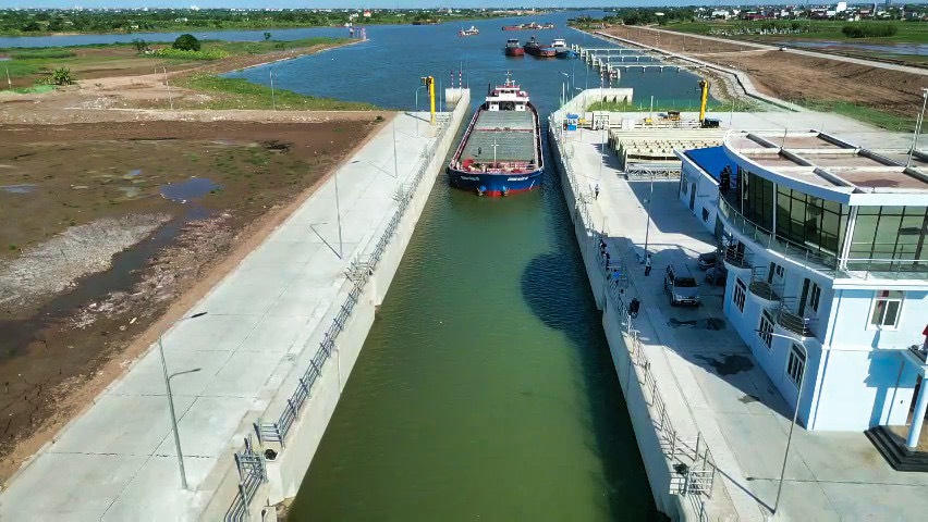 Đưa Kênh và Âu tàu Nghĩa Hưng vào sử dụng