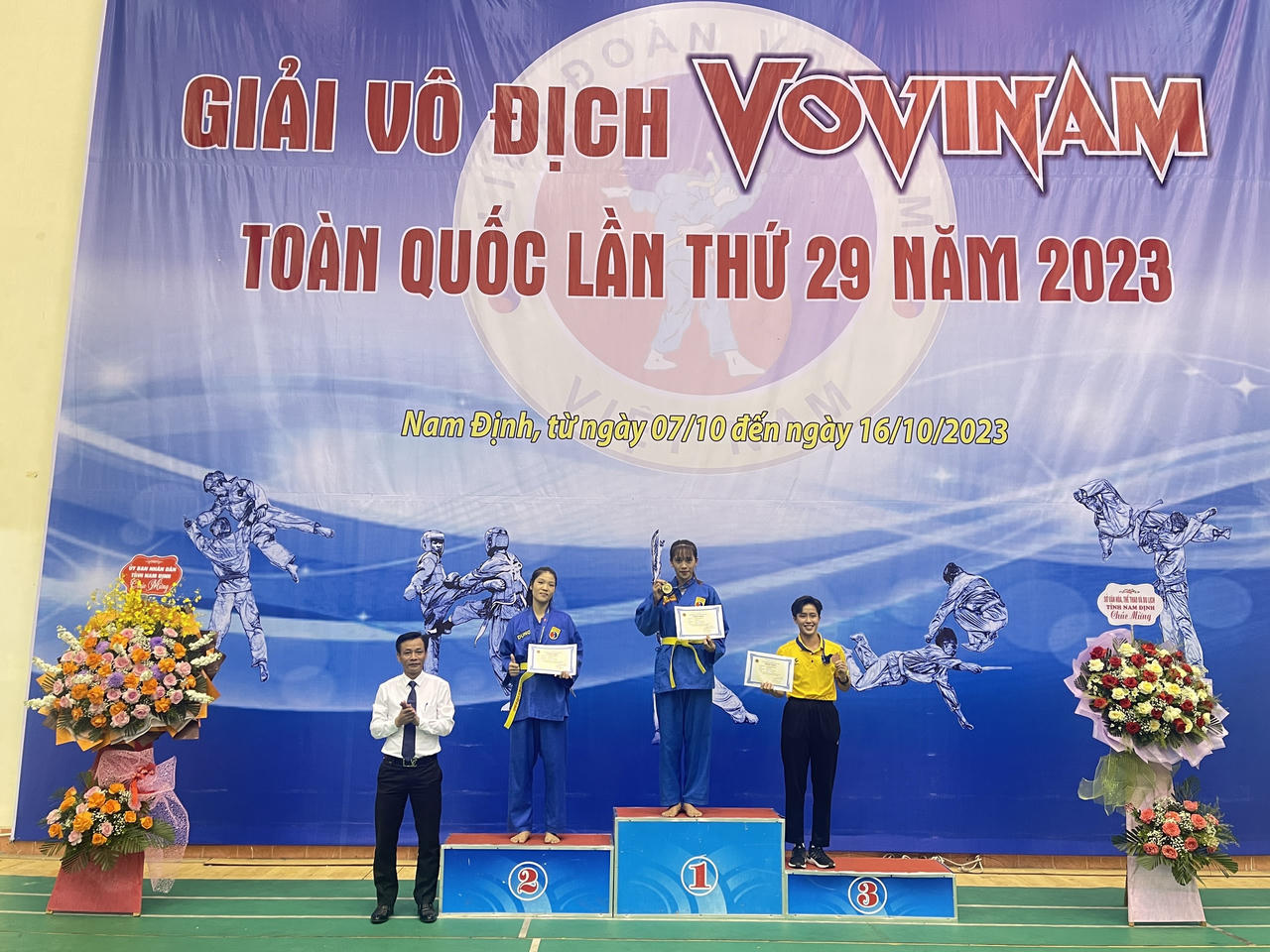 Khai mạc giải Vovinam toàn quốc năm 2023