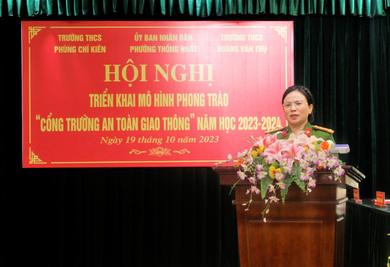 Nam Định triển khai mô hình 'Cổng trường an toàn giao thông'