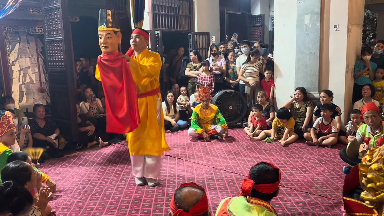 Khơi dậy nghệ thuật Chầu rối tại Chùa Cổ Lễ, Nam Định