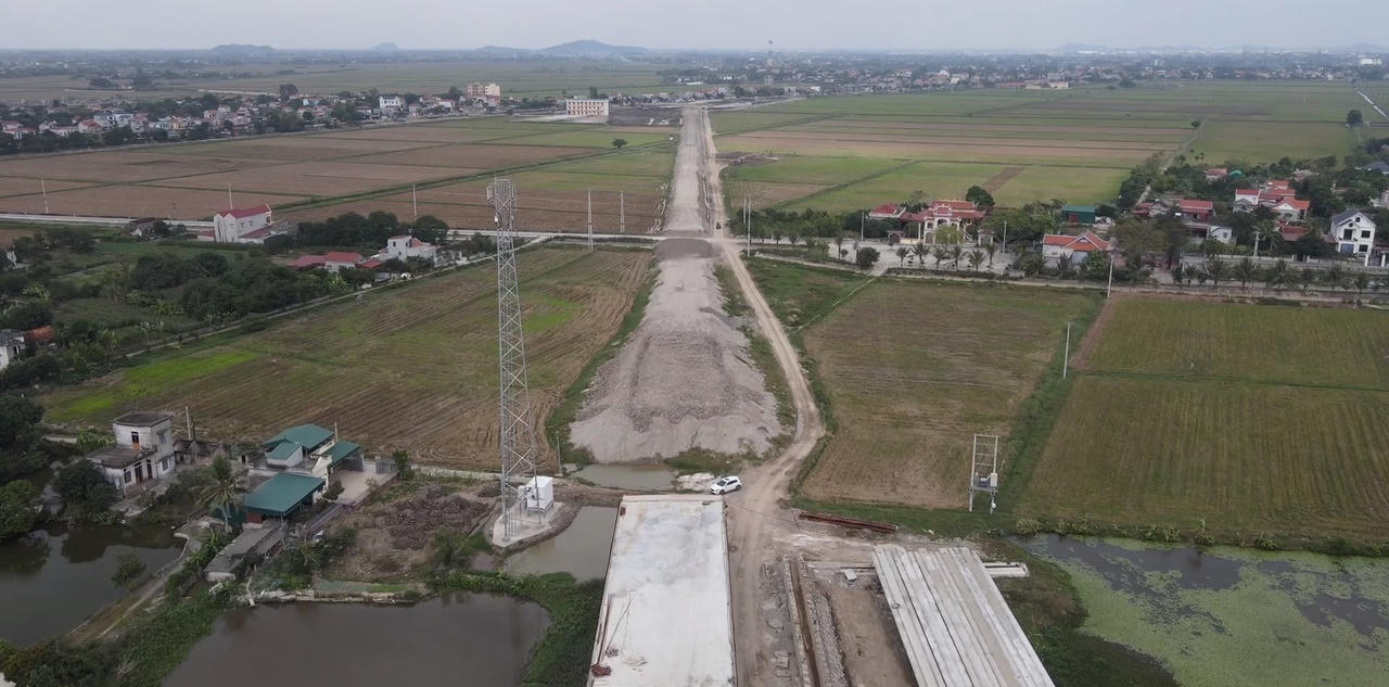 Cầu Bến Mới nối Nam Định với Ninh Bình sẽ hoàn thành dịp 30/4/2024