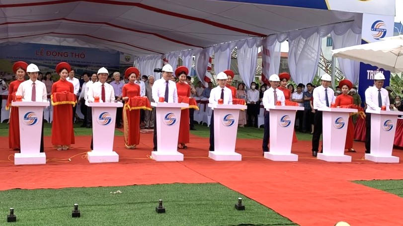 Nam Định đẩy mạnh tiến độ thi công cầu Đống Cao