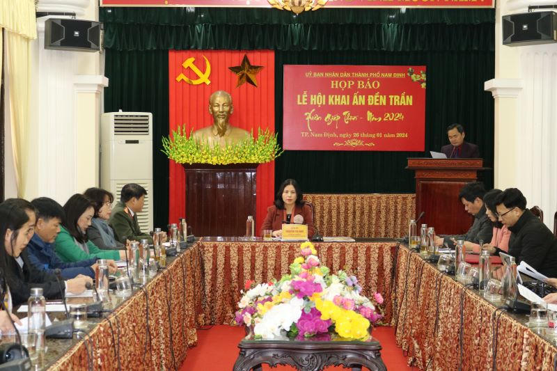 Kế hoạch triển khai Lễ hội khai ấn Đền Trần xuân Giáp Thìn 2024