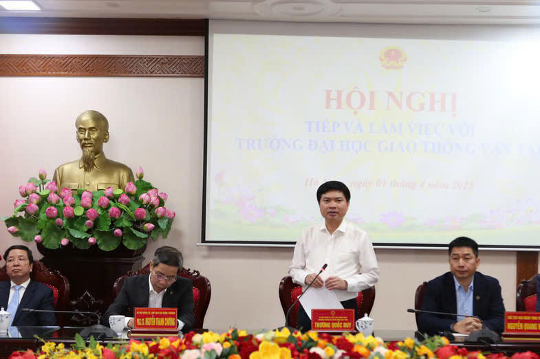 Trường Đại học Giao thông vận tải khảo sát đầu tư tại Khu Đại học Nam Cao