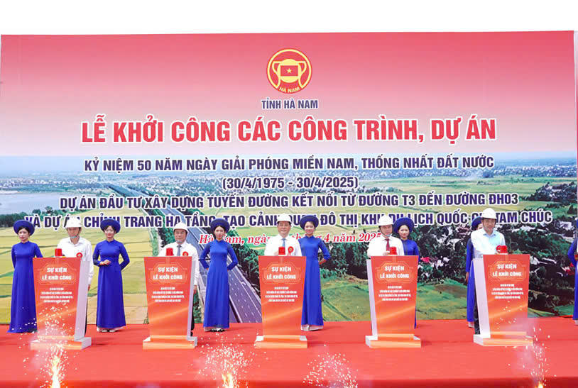 Loạt công trình khởi công, khánh thành dịp kỷ niệm 50 năm thống nhất đất nước 