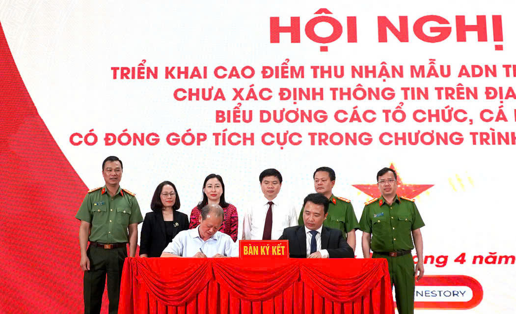 Hà Nam: Triển khai cao điểm thu nhận mẫu ADN thân nhân liệt sỹ chưa xác định thông tin 