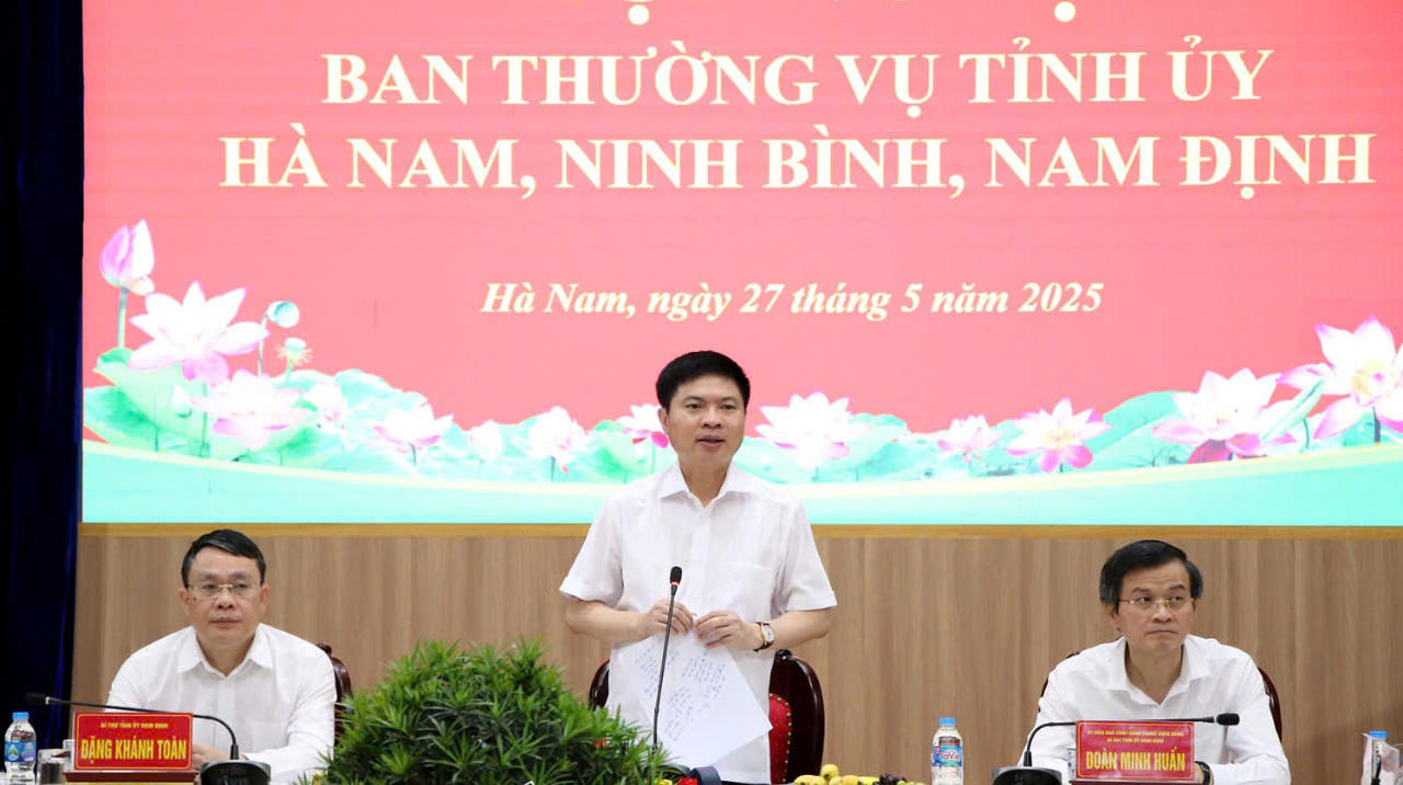 Hội nghị BTV Tỉnh ủy Hà Nam, Ninh Bình, Nam Định: Thống nhất cao phương án nhân sự sau sáp nhập