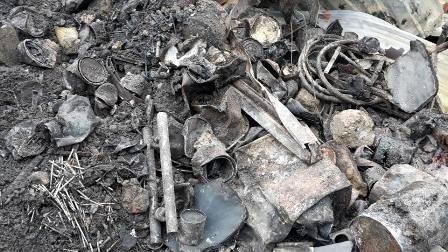 Chợ Ba Đồn bốc cháy, 23 gian hàng bị thiêu rụi hoàn toàn