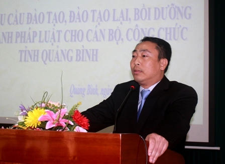 Quảng Bình đang có nhu cầu lớn về cán bộ, công chức ngành pháp luật