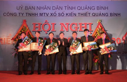 Công ty TNHH MTV xổ số kiến thiết Quảng Bình:  Tiếp tục vượt khó để gặt hái thành tích