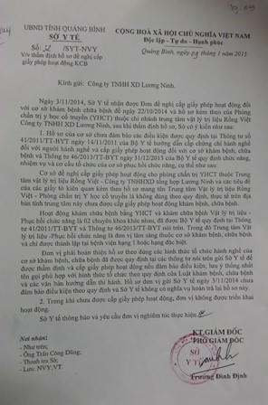 “Phớt lờ” cấp phép, TT vật lý trị liệu thản nhiên hoạt động