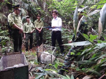 Truyền hình Đức làm phim về động vật rừng Phong Nha – Kẻ Bàng