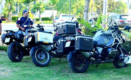 Hàng trăm “siêu” mô tô ba miền hội tụ về “đất lửa” 