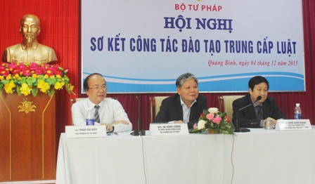 Tháo gỡ khó khăn trong đào tạo Trung cấp Luật