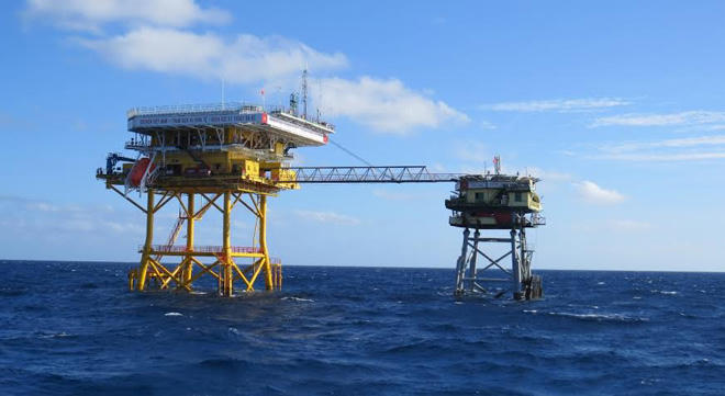 Tết sớm trên cụm nhà giàn tiền tiêu của Tổ quốc