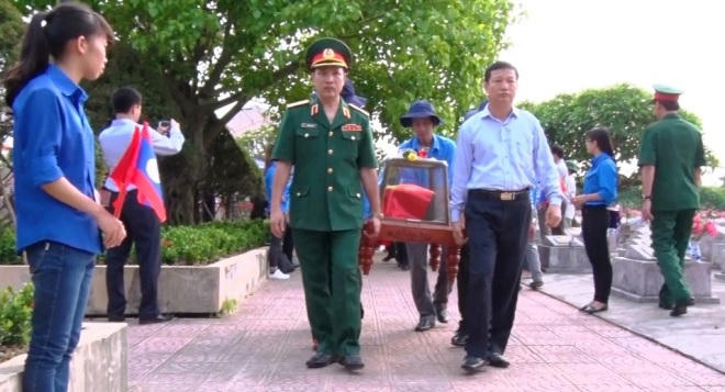Đón 35 liệt sĩ trở về yên nghỉ trong lòng đất mẹ