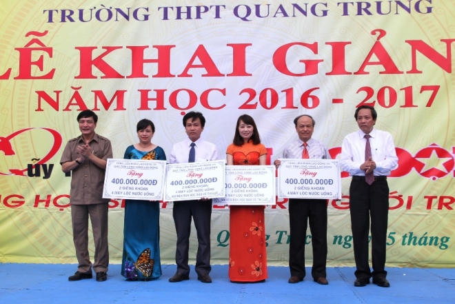 Hướng về học sinh, giáo viên miền Trung sau sự cố môi trường biển