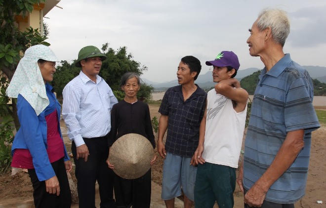 VBSP đến với bà con vùng rốn lũ Quảng Bình sau cơn hoạn nạn