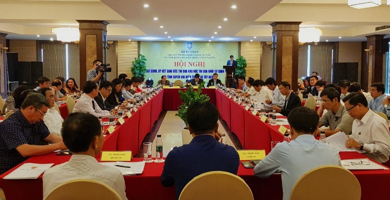 Khối cơ quan Tư pháp miền Trung - Tây Nguyên ký kết giao ước thi đua