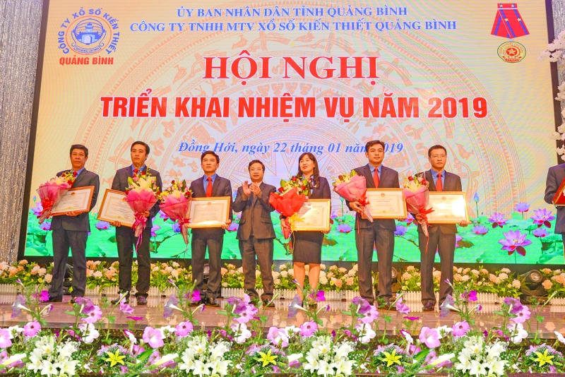 Cty TNHH MTV Xổ số kiến thiết Quảng Bình: Vượt khó để thành công và tăng cường công tác an sinh xã hội