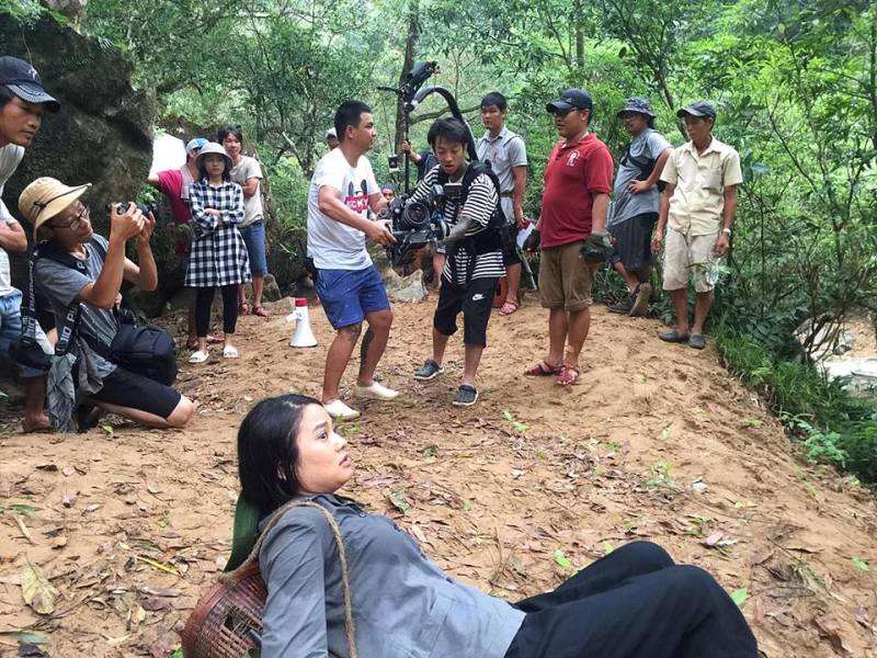 Phim “Truyền thuyết về Quán Tiên” bấm máy trong hang Trạ Ang, Quảng Bình