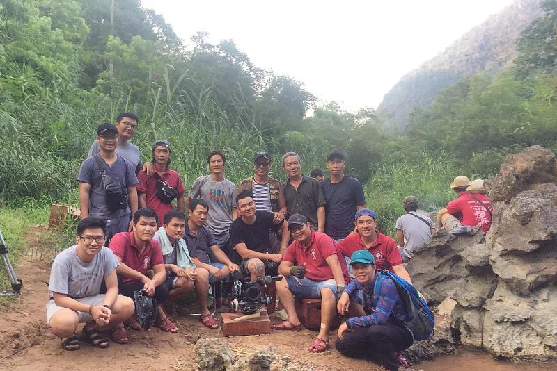 Phim “Truyền thuyết về Quán Tiên” bấm máy trong hang Trạ Ang, Quảng Bình