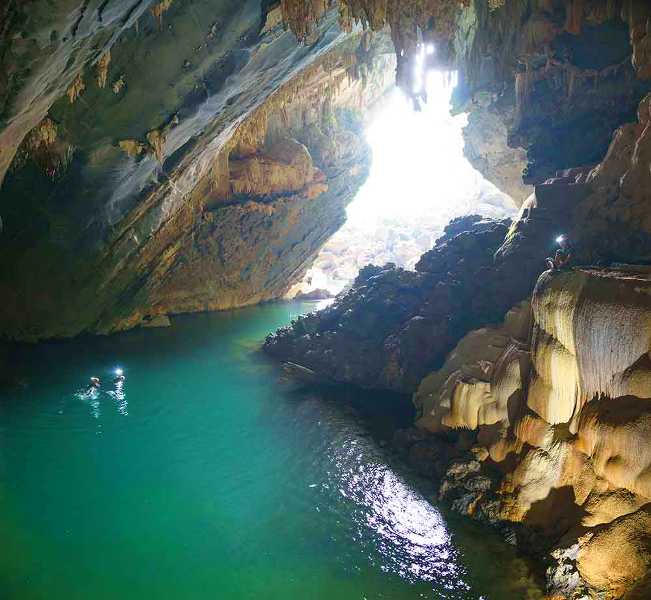 Phim “Truyền thuyết về Quán Tiên” bấm máy trong hang Trạ Ang, Quảng Bình