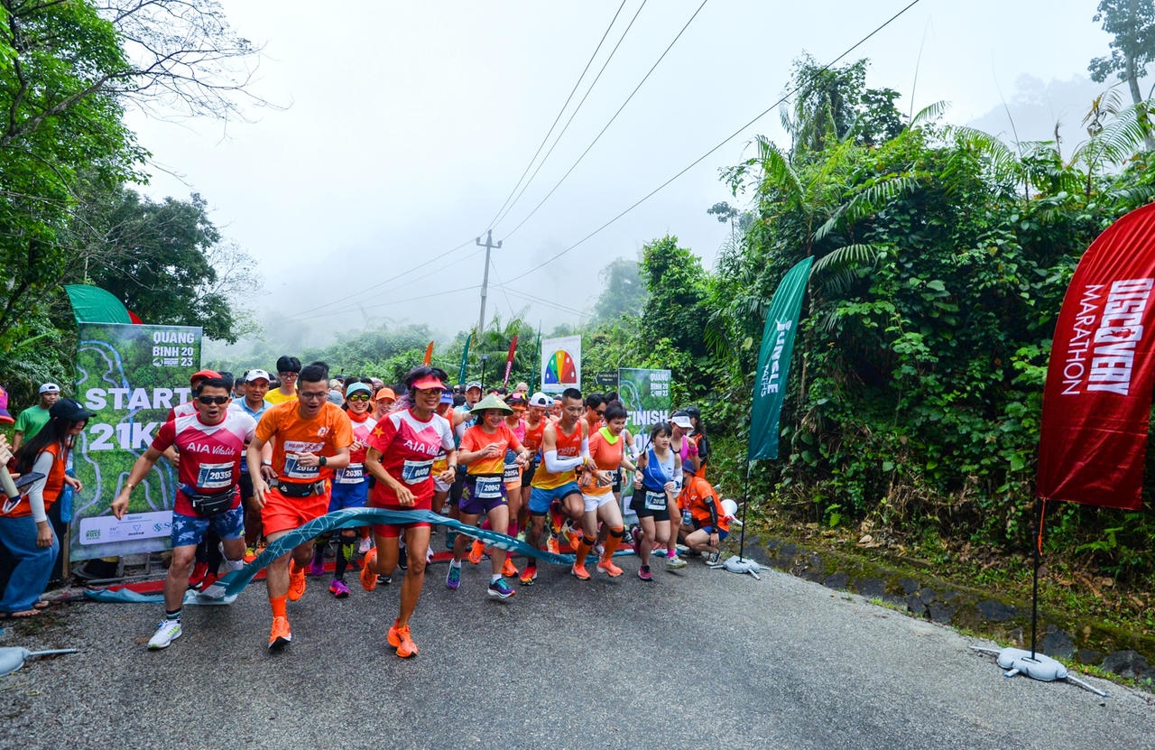 Giải Marathon khám phá Quảng Bình: Hơn cả một cuộc đua…