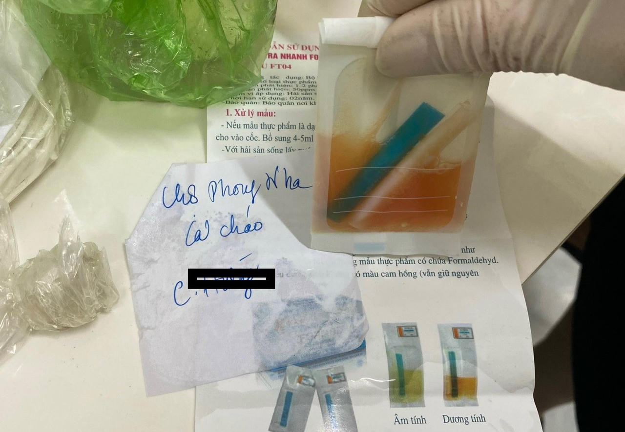 Lực lượng chức năng vào cuộc vụ cá khoai chứa phóc môn tại Quảng Bình