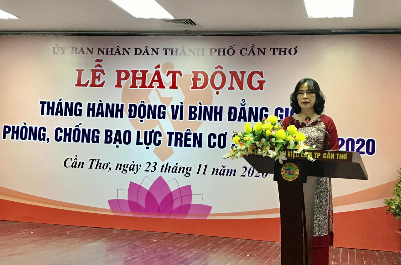 TP Cần Thơ phát động tháng hành động vì bình đẳng giới