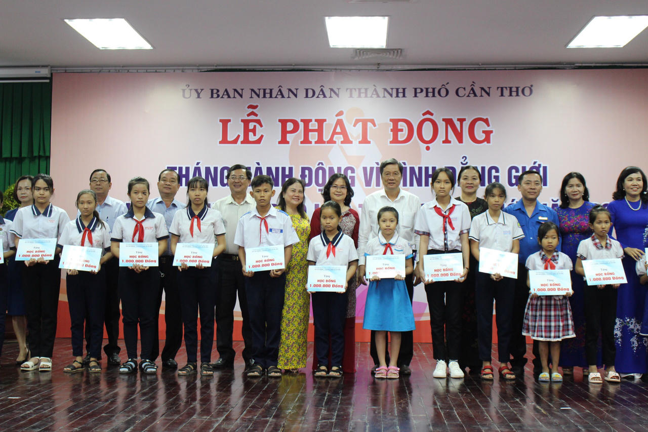 TP Cần Thơ phát động tháng hành động vì bình đẳng giới