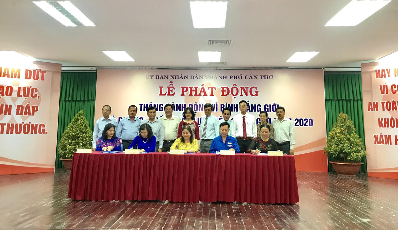 TP Cần Thơ phát động tháng hành động vì bình đẳng giới