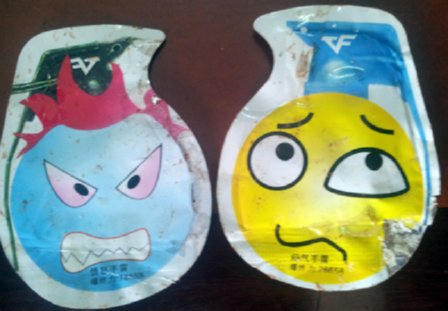 Không có chất gây nổ trong lựu đạn đồ chơi