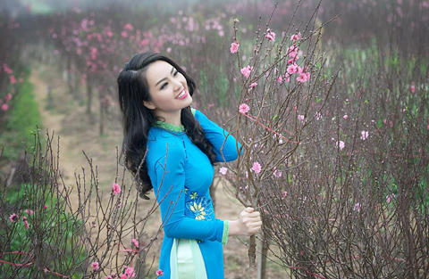 Những cái Tết “áy náy” của Á hậu Thụy Vân