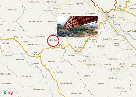 Đau thương tại hiện trường vụ sập cầu treo